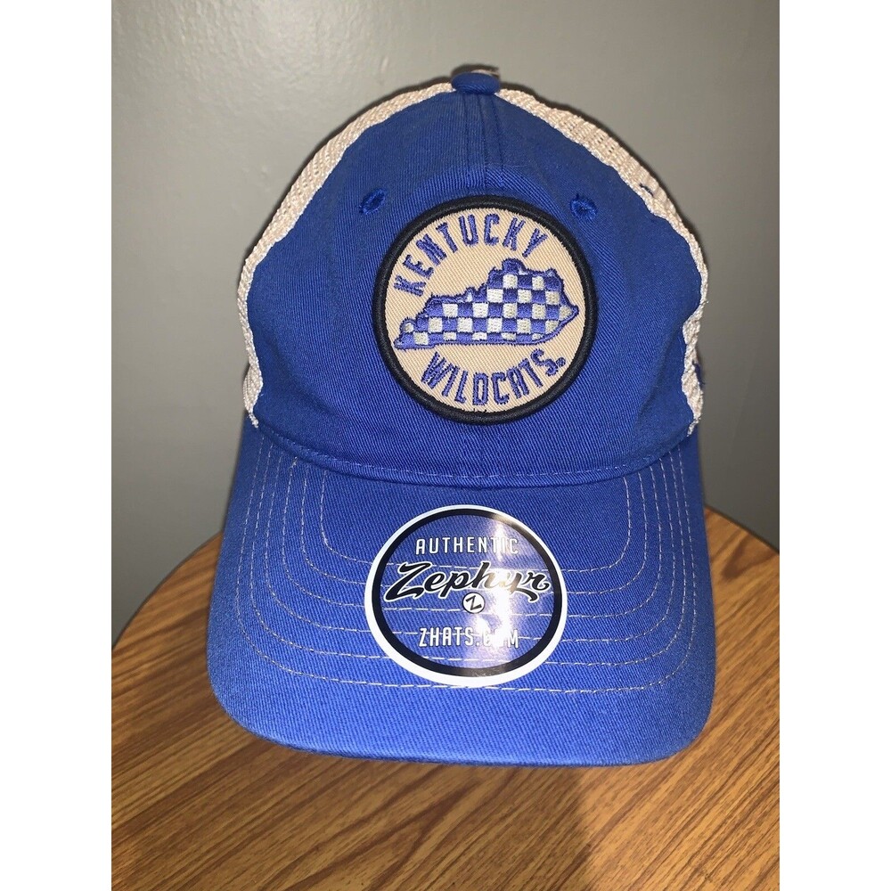 Zephyr Kentucky Wildcats Mesh Hat Style 21242108 Snap Back